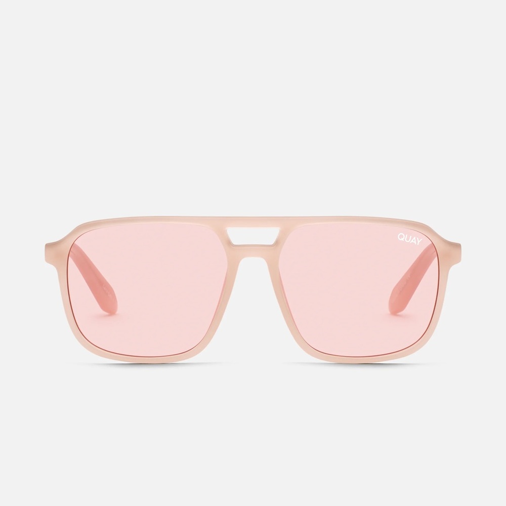 Quay - What Australia ‘On The Fly’ Pink Sunglasses